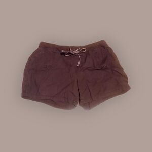 Cato large brown pull on shorts